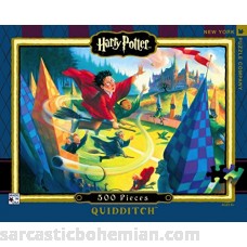 New York Puzzle Company Harry Potter Quidditch 500 500 Piece Jigsaw Puzzle B01LNKAKEG